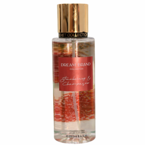 Body splash Fragrance Mist Strawberries & Champagne – Dream Brand Collection 250ml