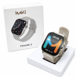 Relógio Smartwatch IMIKI Frame 2 – Design Premium e Moderno