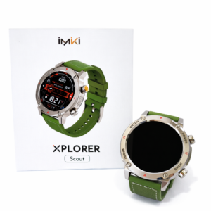 Relógio Smartwatch IMIKI Xplorer Scout – Estilo Aventureiro e Resistente
