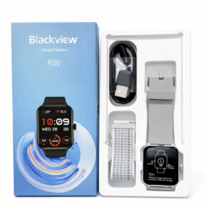 Relógio Smartwatch Blackview R50 – Tela Touch + Duas Pulseiras
