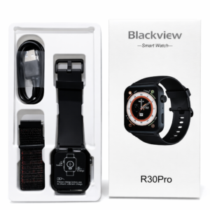 Relógio Smartwatch Blackview R30 Pro – Duas Pulseiras + Tela Touch